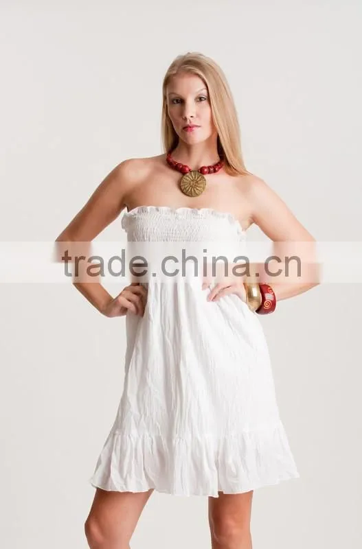 beautiful white summer top
