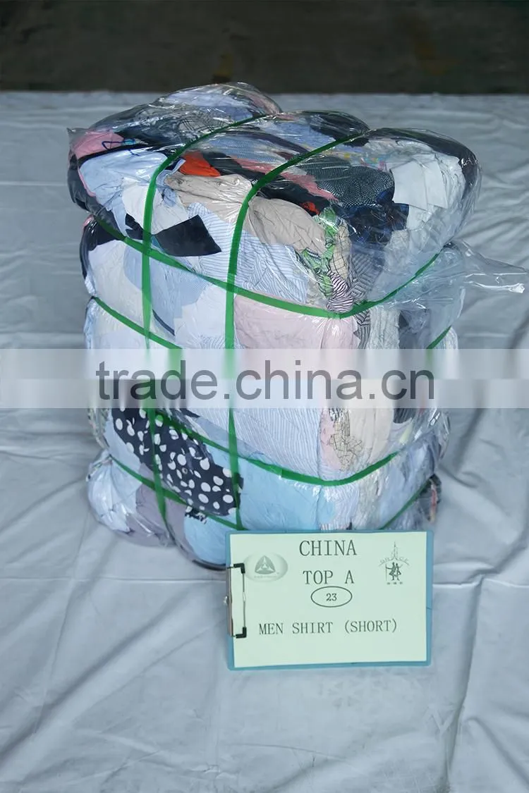 Cheap Export Buyers Of Men Short Sleeve Shirt Used Clothes hot sale In Houston
