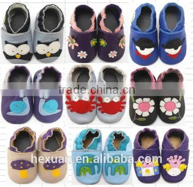 wholesale soft sole baby leather shoes,children shoes,baby leather shoes