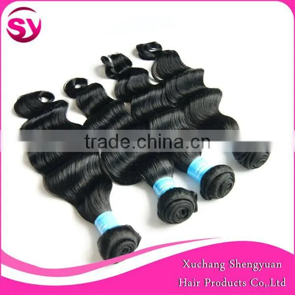 Human Hair Extensions Virgin Peruvian Deep Wave Hair Crochet Braids With Human Hair