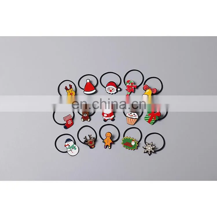 Chirstmas trendy hot sale wmen&kids hair rope