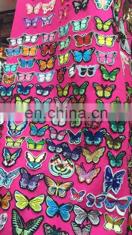 embroidery iron on patches designs 2017 patches applique wholesale custom embroidery patch butterfly