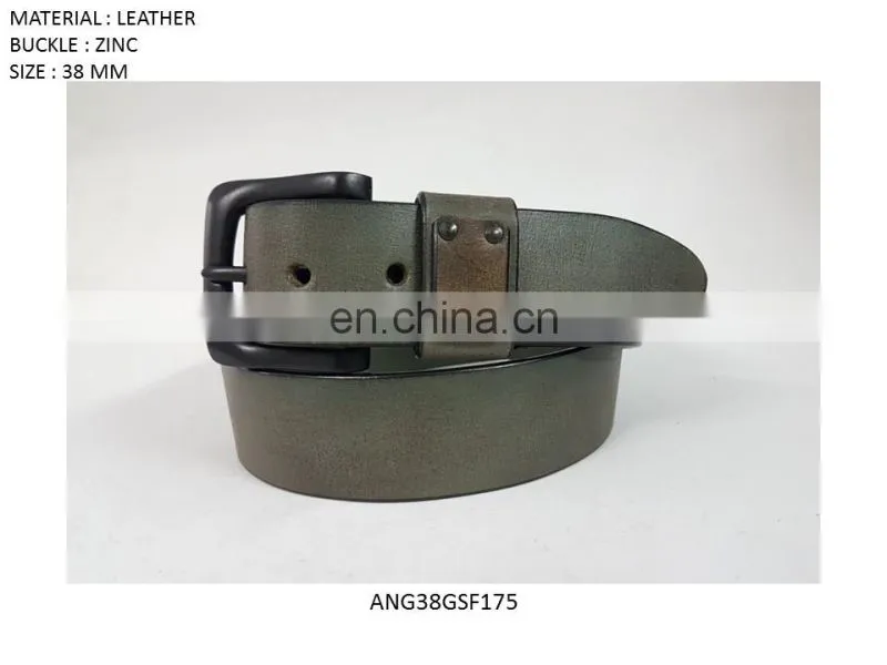 Top Grain Leather belt manufacturer, top grain leather belt exporter