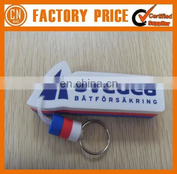 Customized Logo OEM Designed Foam Keychain