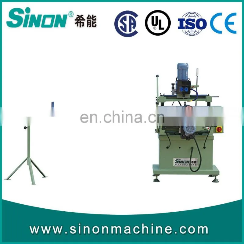 3-axis aluminium profile lock-hole making machine/curtain wall pattern carving drilling milling machine center