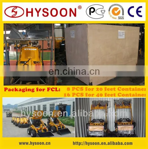 HYSOON advanced mini loader HY200 made in China
