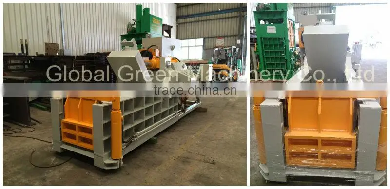 High Efficiency Horizontal Metal Baler