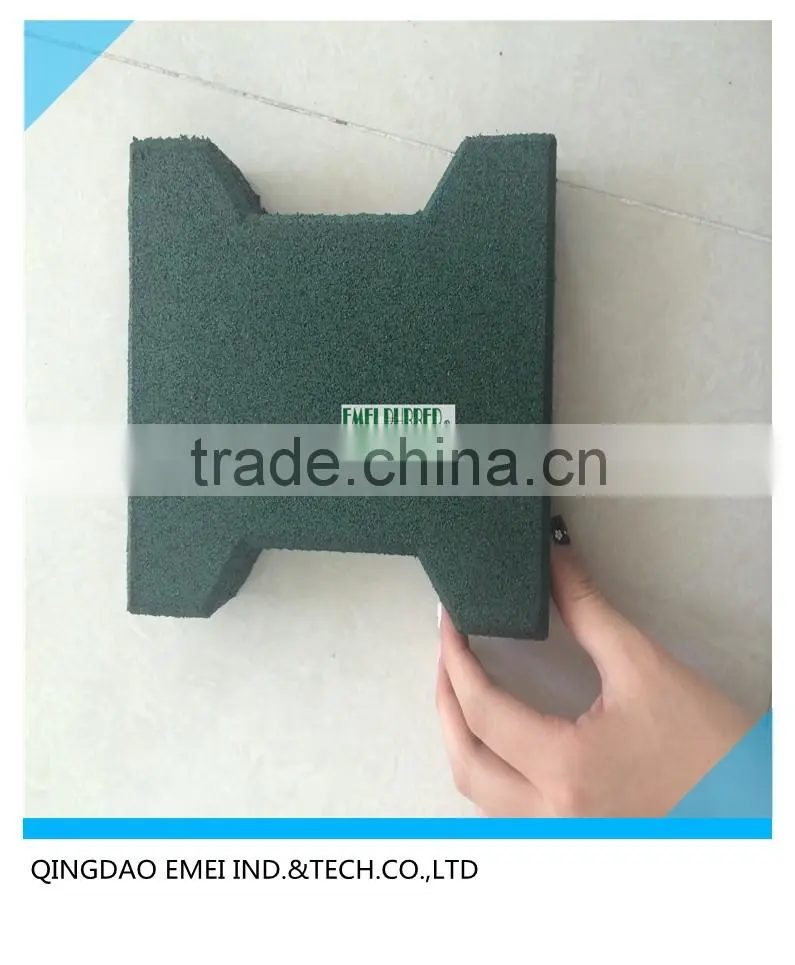 Recycle Rubber Driveway Bricks