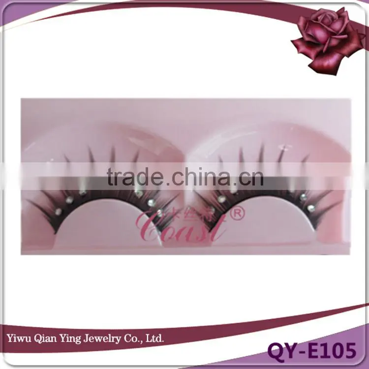 crazy individual diamond new design female false eyelash extensions