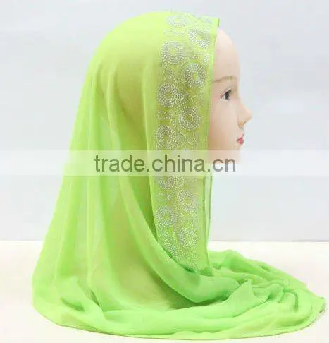 A394 Newest VOGUE 39cm*54cm MUSLIM SCARF HIJAB