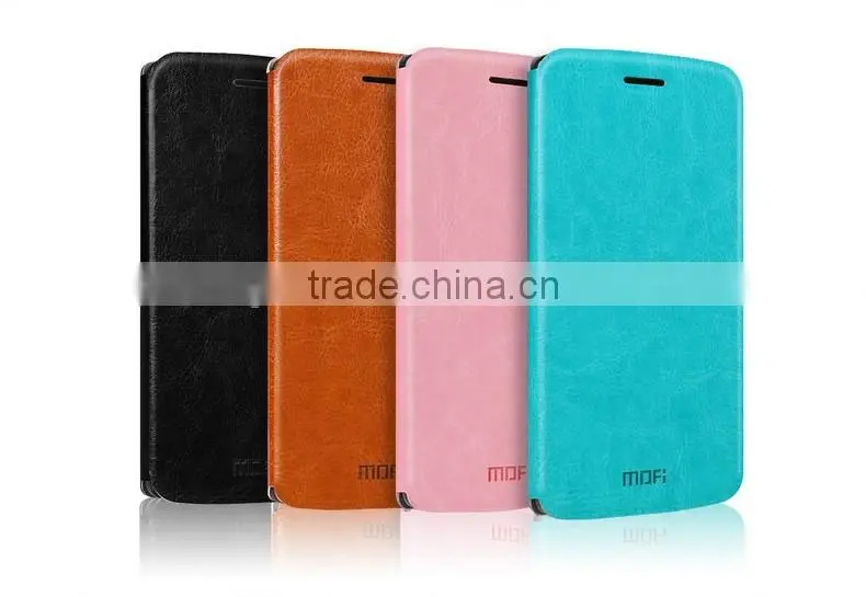 MOFi Case Funda Celular Housing for LG G4 H815, Mobile Handset Coque Flip Leather Back Cover for LG G4 H818