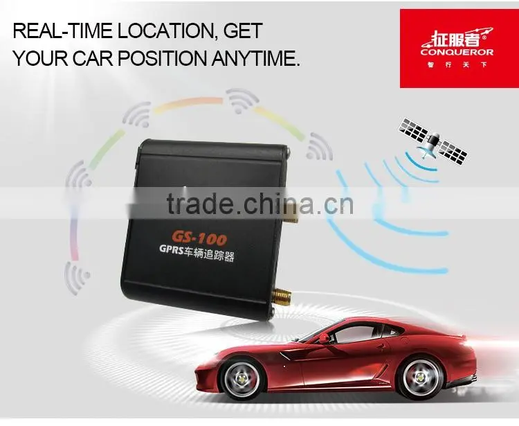 Conqueror GPS Tracker with Free Tracking Platform