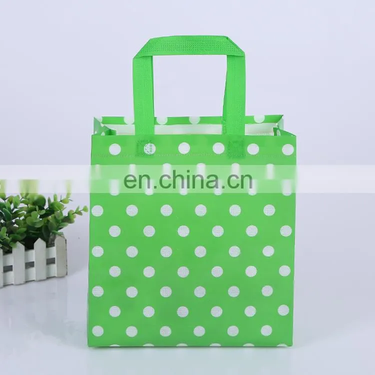 Reusable Non Woven Foldable Laminate Shopping Tote Bags