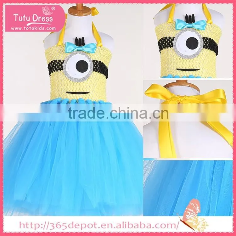 Backless powder blue gentle tutu gauze dress halloween costume