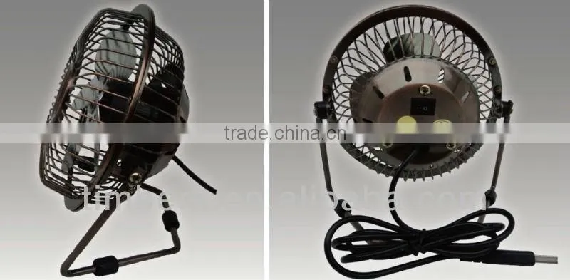 4 inch usb hub mini fan for laptop