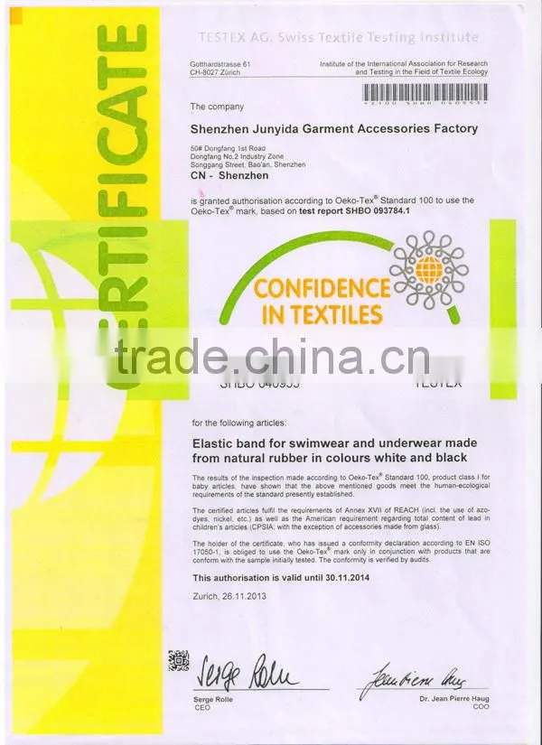 Natural Eco-friendly Colorized Elastic Smooth Rubber Belt