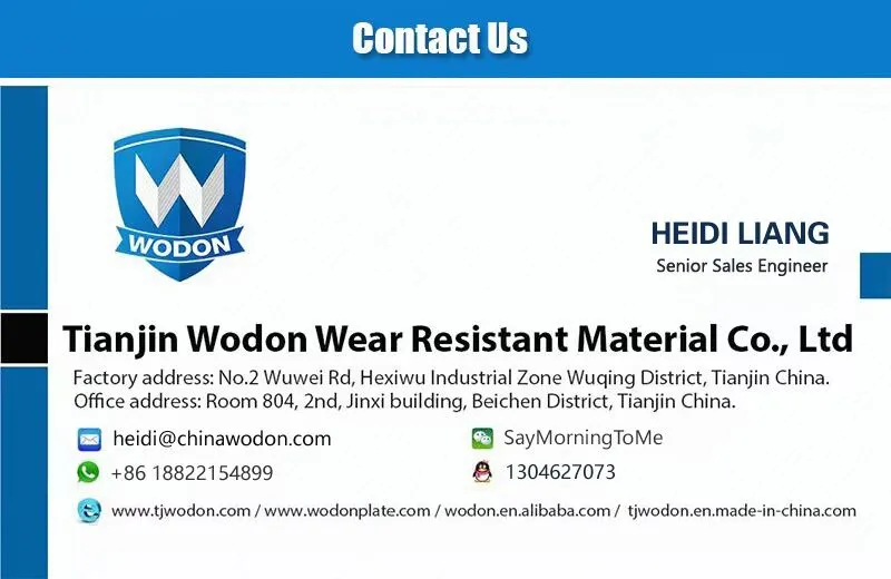 Wodon wear resistant bimetal pipe and fitting with chrome carbide coated harden pipe