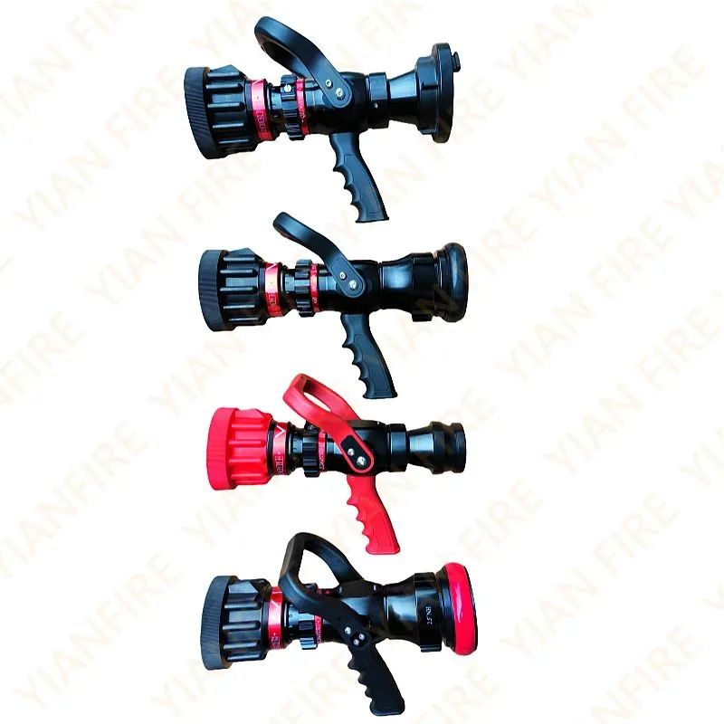 250 GPM fire nozzles with different types of adpaters