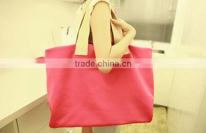 2012 Promotional Shining Candy Green Summer Beach Shoulder Bag