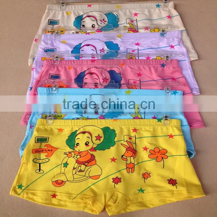0.33USD High Quality Assorted S-XL Size Many Colors Girls Cotton Child Panty/Sexy Children Panties/Child Panty Models (kcnk110)