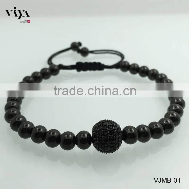 2016 The Best Selling Chinese Knot Beads Bracelet with 316L Stainless Steel Bracelet Jewelry Gifts for Women