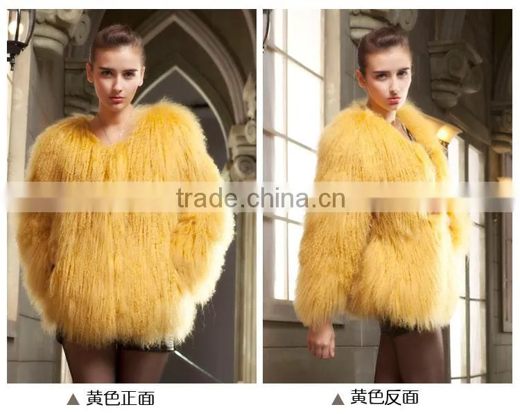 mongolia lamb fur