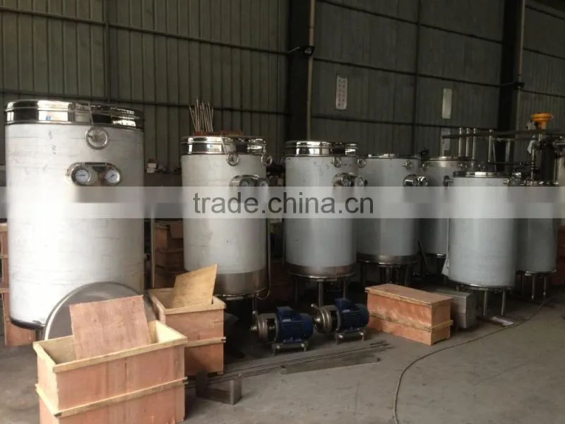 High Efficiency Automatic Stainless Steel UHT Coil Type Dairy Cream Pasteurizer