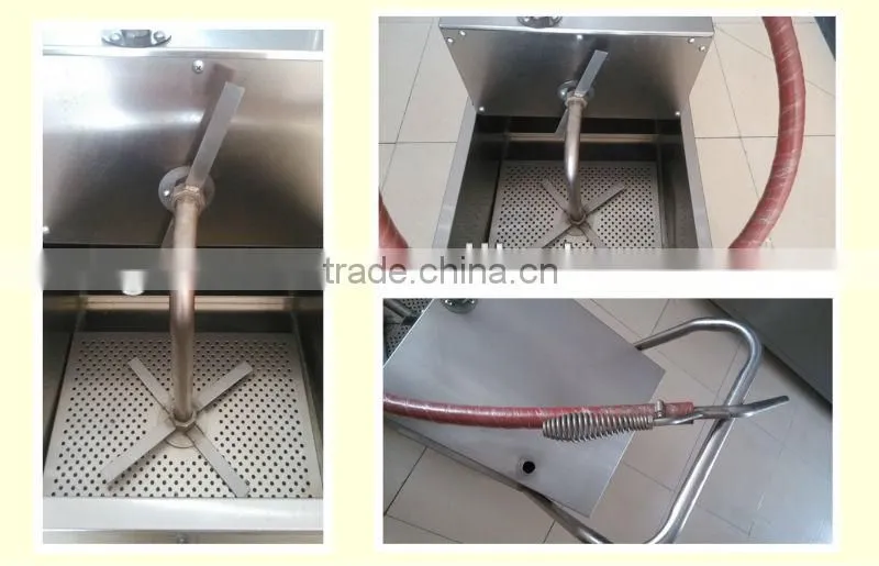 Stainless Steel Oil Filter Vehicle/Clean the Frying Oil cart