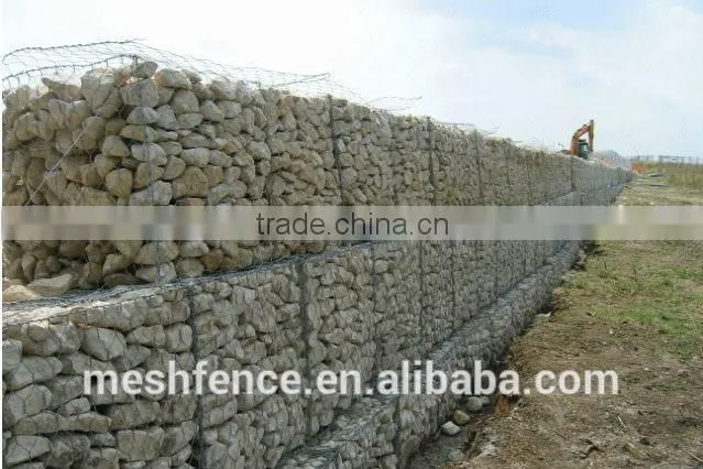China professional Gabion baskets prices/galvanized gabion box