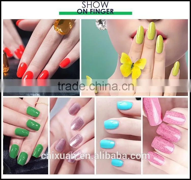 China glaze 3 in 1 one step fashion nail uv gel/gel polish with cheap price