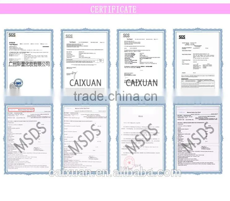 perfect high quality Caixuan soak off uv gel polish gel nailpolish