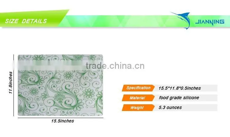 Professional silicone mat with custom printing factory direct-sale