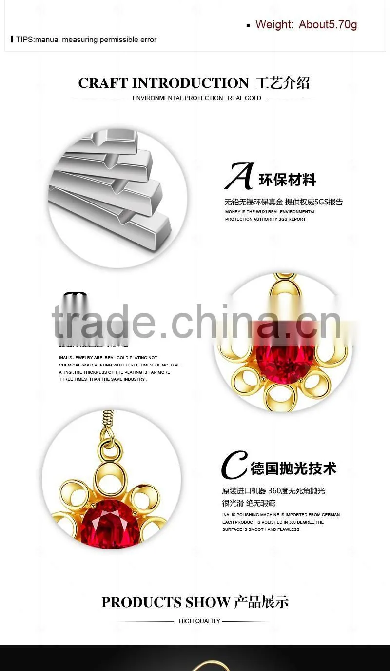 Christmas 18K gold plated tourmaline Zircon earrings wholesale