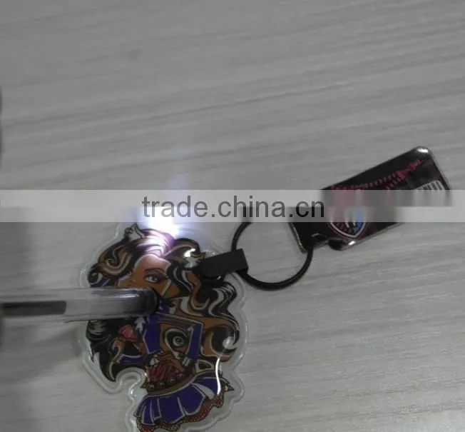 Hot selling squeeze keychain/LED keychain with cheap price