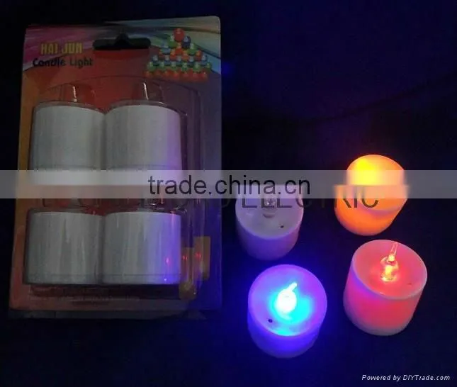 led wax candle