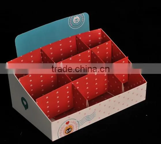 wholesale table stand cardboard storage box