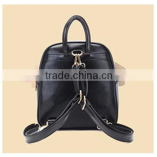 Cute small backpack the best ladies match item with changable wings