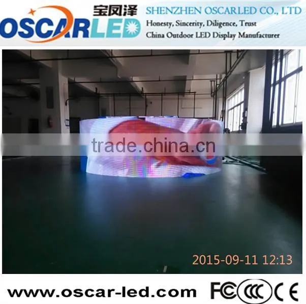 Shenzhen manufacturer outdoor large stadium 360 degree led video display led commercial advertising display screen