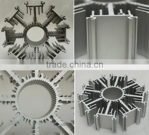 aluminium cnc processing profile from China golden supplier