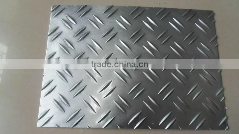 High Quality Color-coated Diamond Pattern Aluminum Sheet