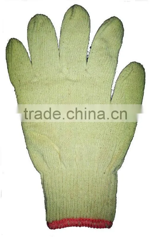 201 RAW WHITE 900 GRAMS 7 KNITTING COTTON SAFETY WORKING GLOVE