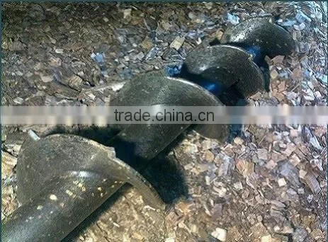 Hot Galvanized Steel Silo for Pellets with Screw Augers Discharging