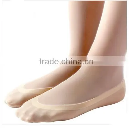 top quality new style invisibility anti-slip design socks for women