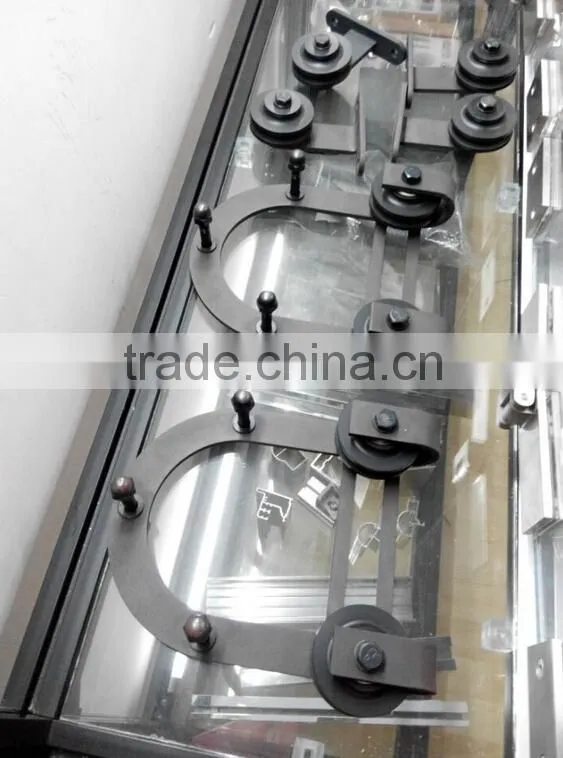 heavy duty barn wood sliding door hardware wholesale