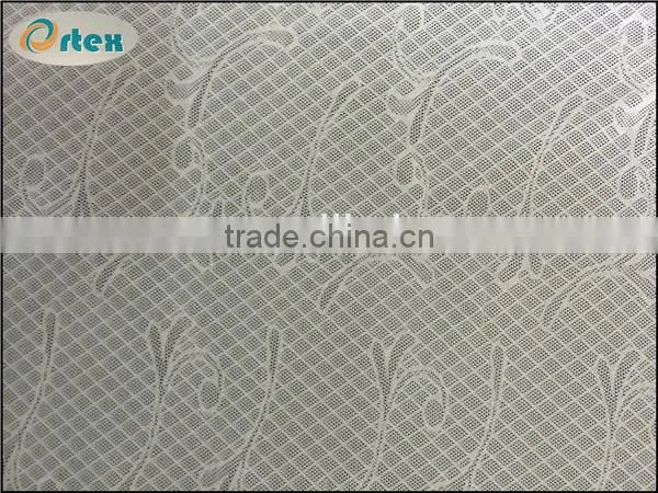 nylon spandex jacquard knitting single jersey fabric