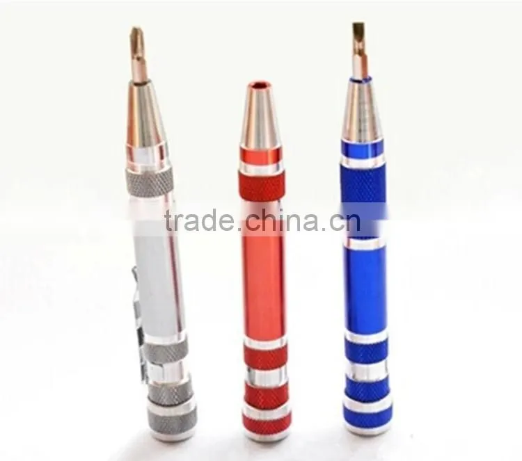 Multi-function Mini Screwdriver Bit Pen Shaped Pocket precision Screwdriver