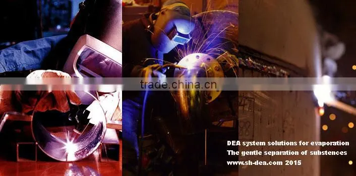 Pilot wiped film evaporator for fatty acid DEA-BML-20