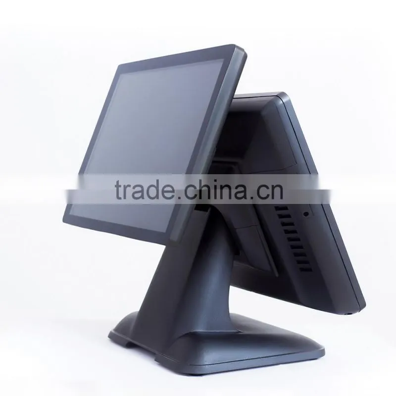 15 inch aluminum body all in one cash register/ restaurant pos terminals