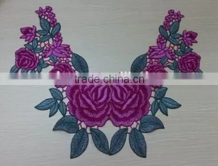 Fashion embroidered collar neck lace