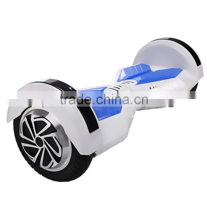 8 Inch Ancheer 2 wheels electric smart scooter self balancing with LG battery UK plug AM002736